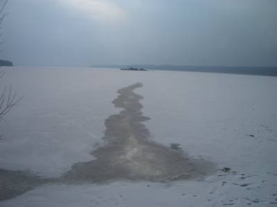 EISENSCHWEINKADER | Auf dem Seeweg nach Klein Nemerow  Auf dem Seeweg nach Klein Nemerow