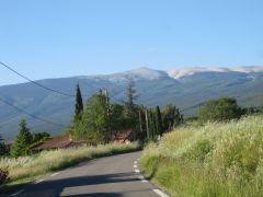 First view to Ventoux